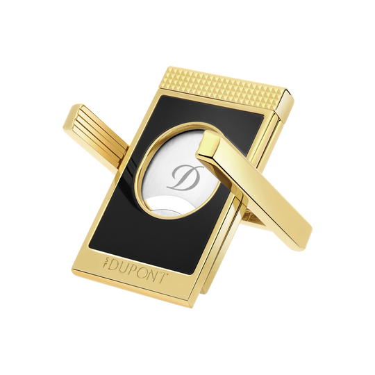 S.T. Dupont Cigar Cutter Stand Black and Golden 3