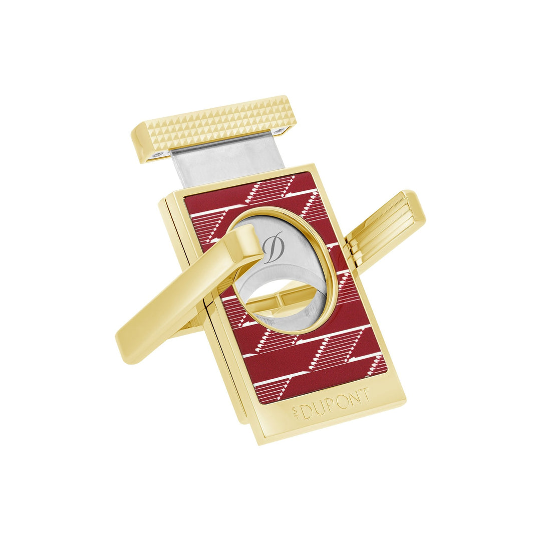 S.T. Dupont Cigar Cutter Stand Monogram 1872 Burgundy
