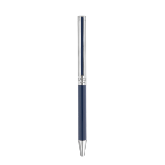 S.T. Dupont Classique Ballpoint Pen Blue & Palladium