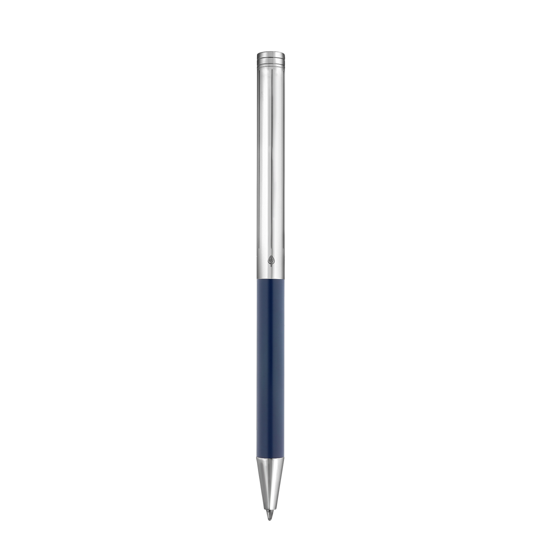 S.T. Dupont Classique Ballpoint Pen Blue & Palladium 3