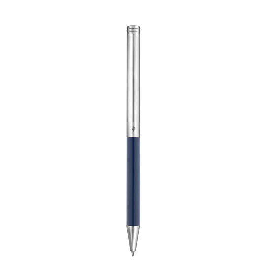 S.T. Dupont Classique Ballpoint Pen Blue & Palladium 3