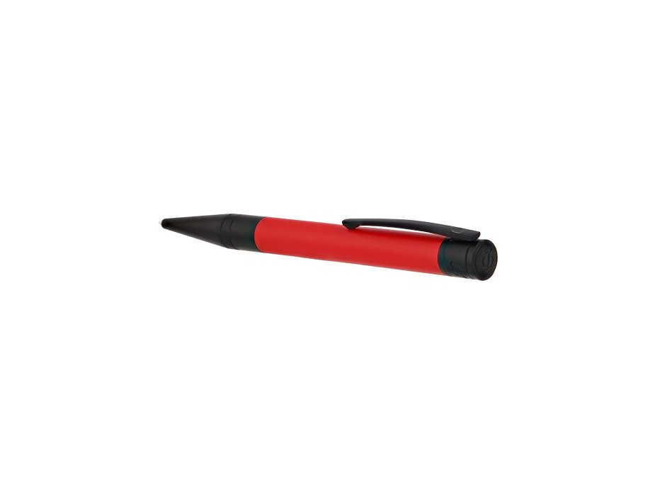 S.T. Dupont D-Initial Matte Black & Red Ballpoint Pen