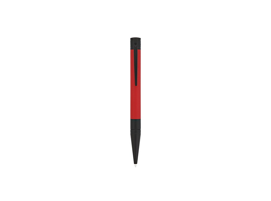 S.T. Dupont D-Initial Matte Black & Red Ballpoint Pen 3