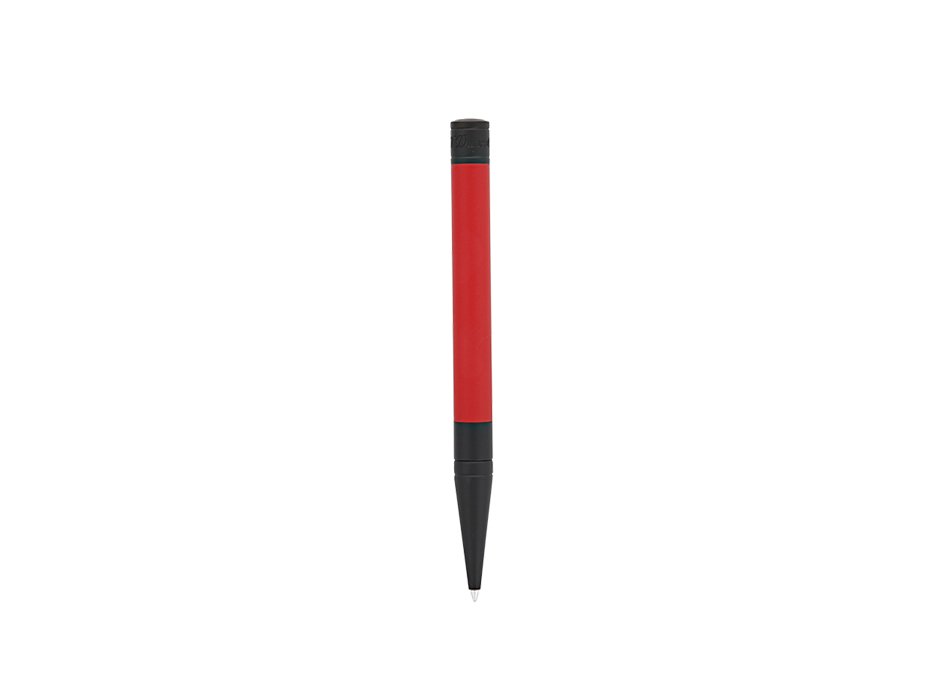 S.T. Dupont D-Initial Matte Black & Red Ballpoint Pen 4