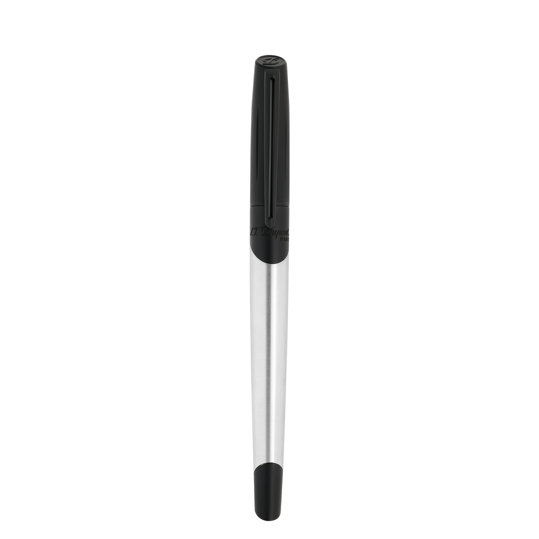 S.T. Dupont Defi Millennium Fountain Pen Chrome & Black
