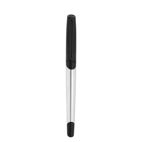 S.T. Dupont Defi Millennium Fountain Pen Chrome & Black