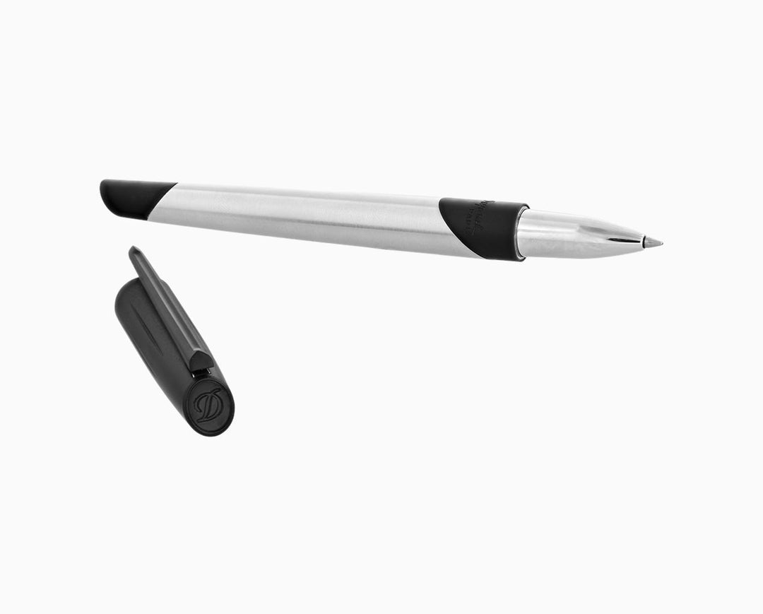 S.T. Dupont Defi Millennium Rollerball Chrome & Black