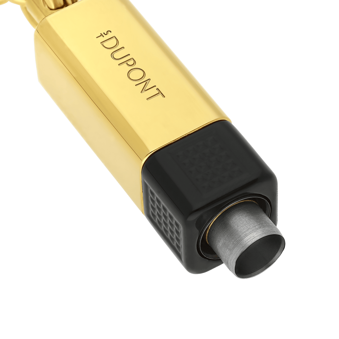 S.T. Dupont Double Cigar Punch Black & Golden 3
