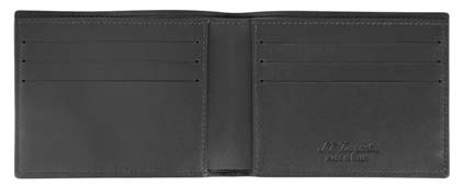 S.T. Dupont Firehead Billfold 6 Credit Cards Black 2