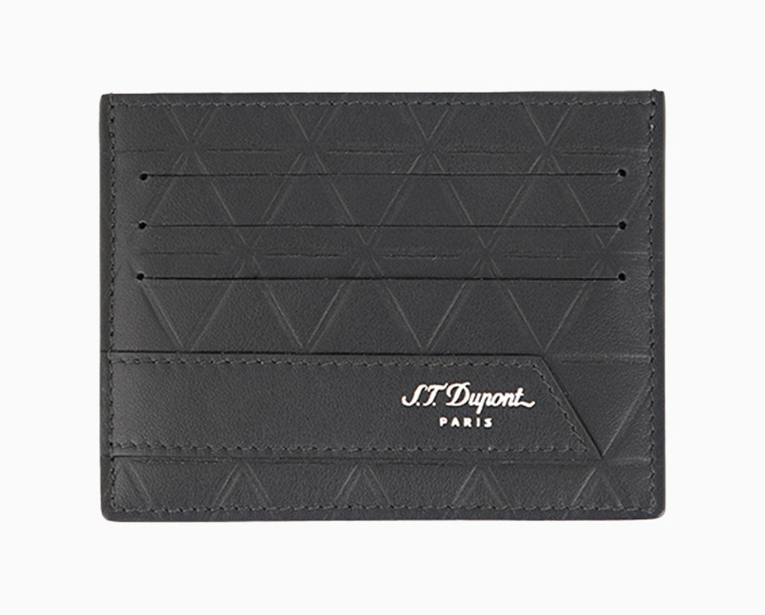 S.T. Dupont Firehead Credit Card Holder Black