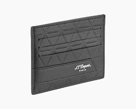 S.T. Dupont Firehead Credit Card Holder Black 3