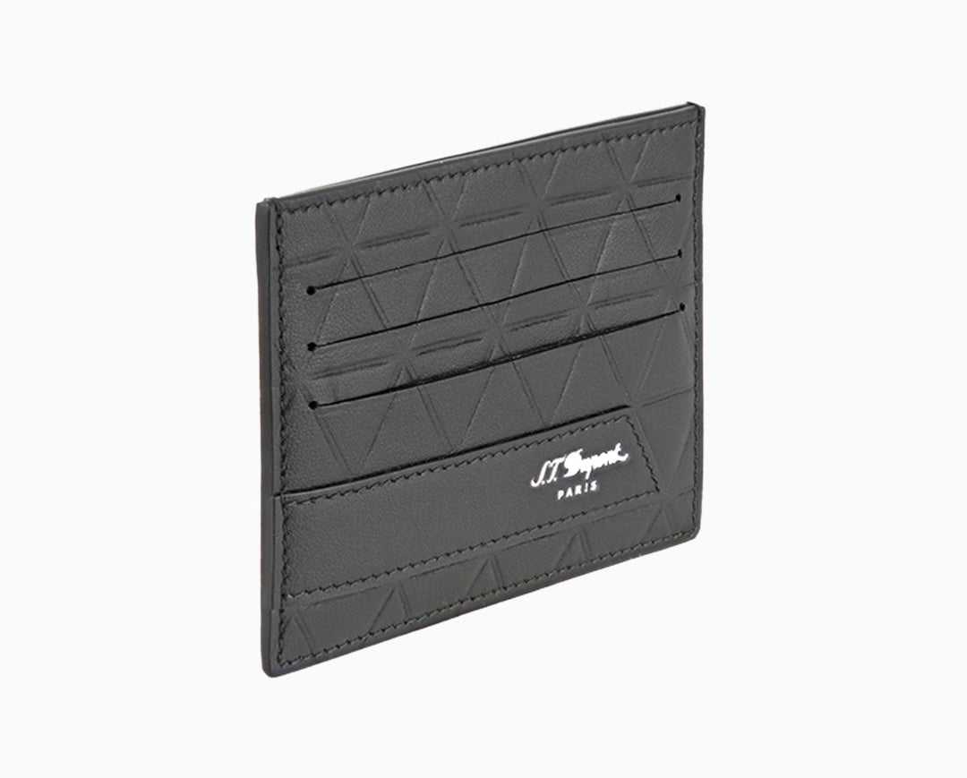 S.T. Dupont Firehead Credit Card Holder Black 4