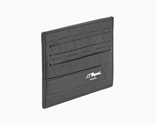 S.T. Dupont Firehead Credit Card Holder Black 4