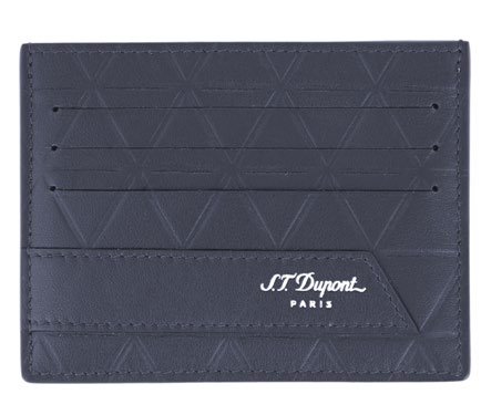 S.T. Dupont Firehead Credit Card Holder Blue