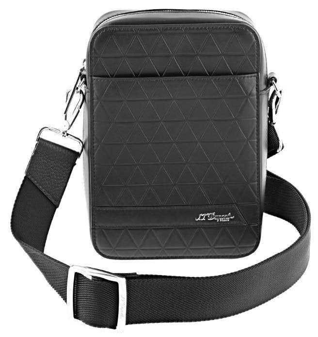 S.T. Dupont Firehead Crossbody Zip Black