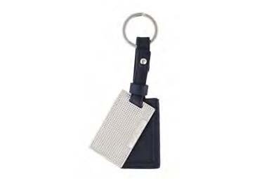 S.T. Dupont Firehead Key Ring Blue
