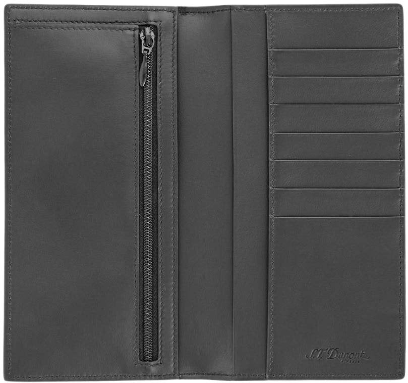 S.T. Dupont Firehead Long Wallet Black