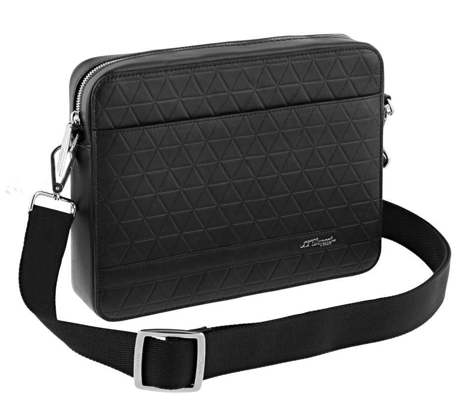 S.T. Dupont Firehead Messenger Bag Black