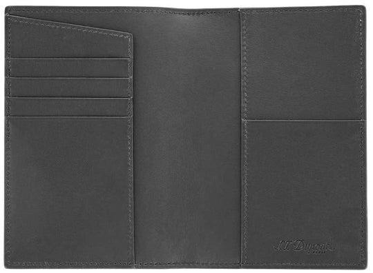 S.T. Dupont Firehead Passport Holder Black