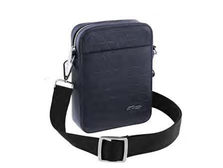 S.T. Dupont Firehead Small Crossbody Blue