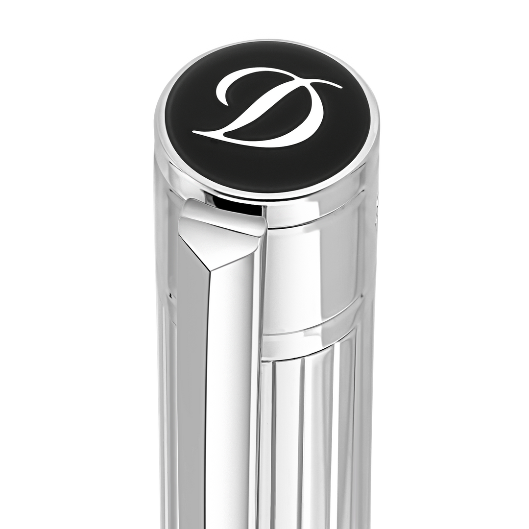S.T. Dupont Initial Ballpoint Pen Chrome 4