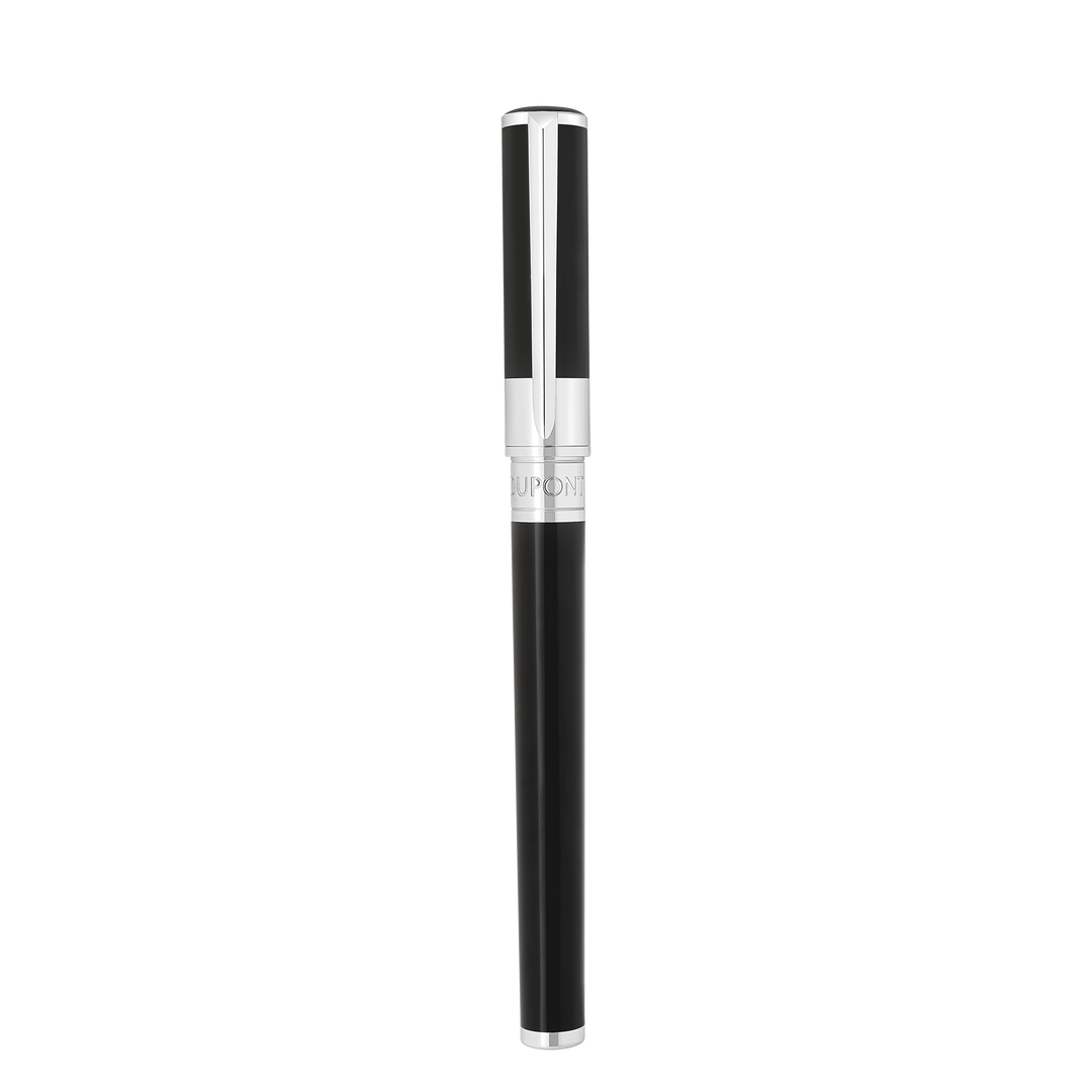 S.T. Dupont Initial Rollerball Black & Chrome 272200