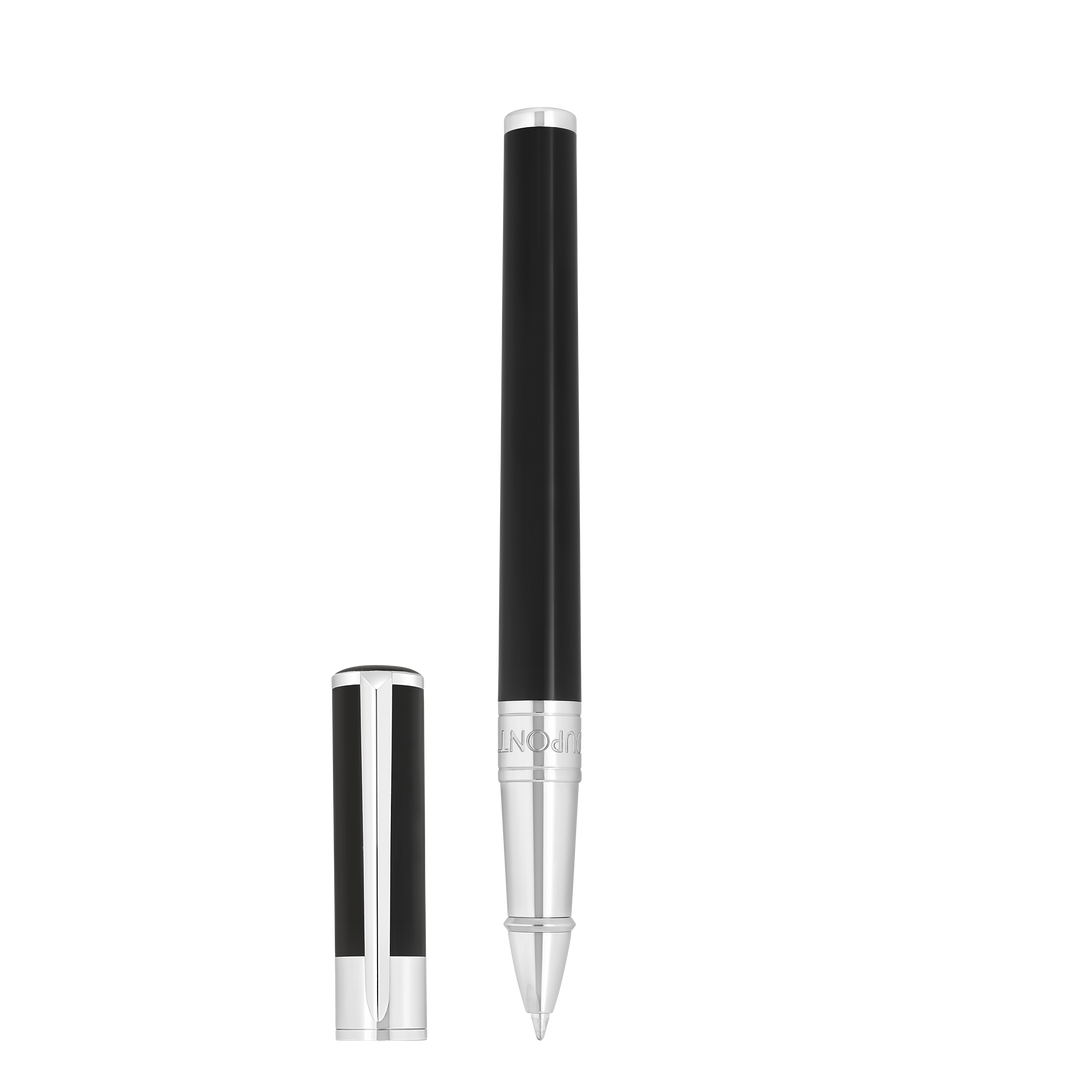 S.T. Dupont Initial Rollerball Black & Chrome 272200 3