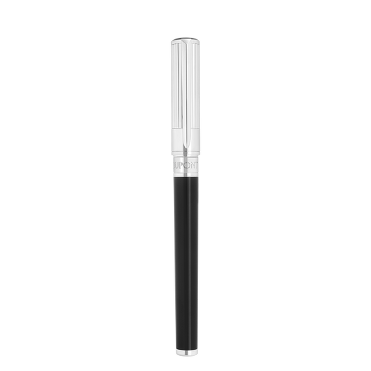 S.T. Dupont Initial Rollerball Black & Chrome 272201