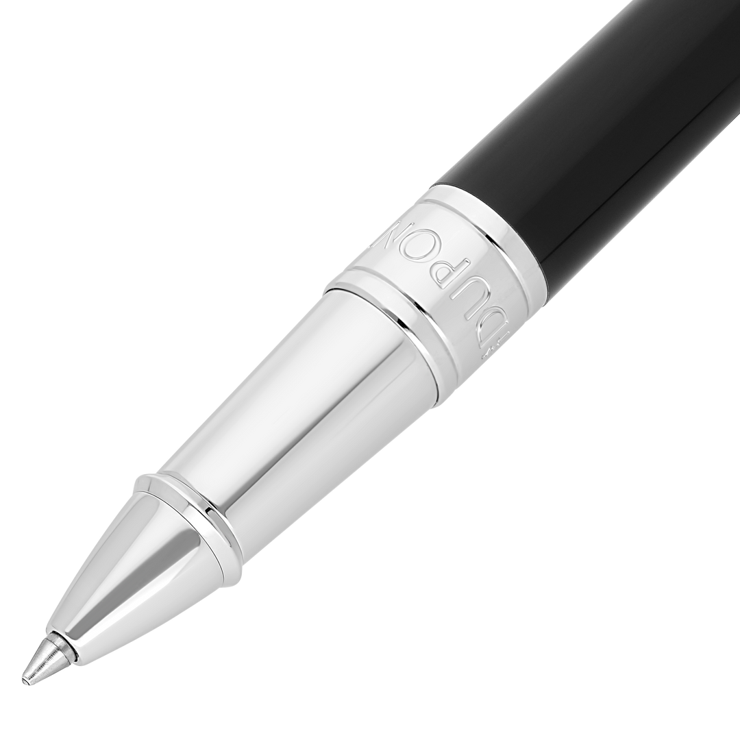 S.T. Dupont Initial Rollerball Black & Chrome 272201 2