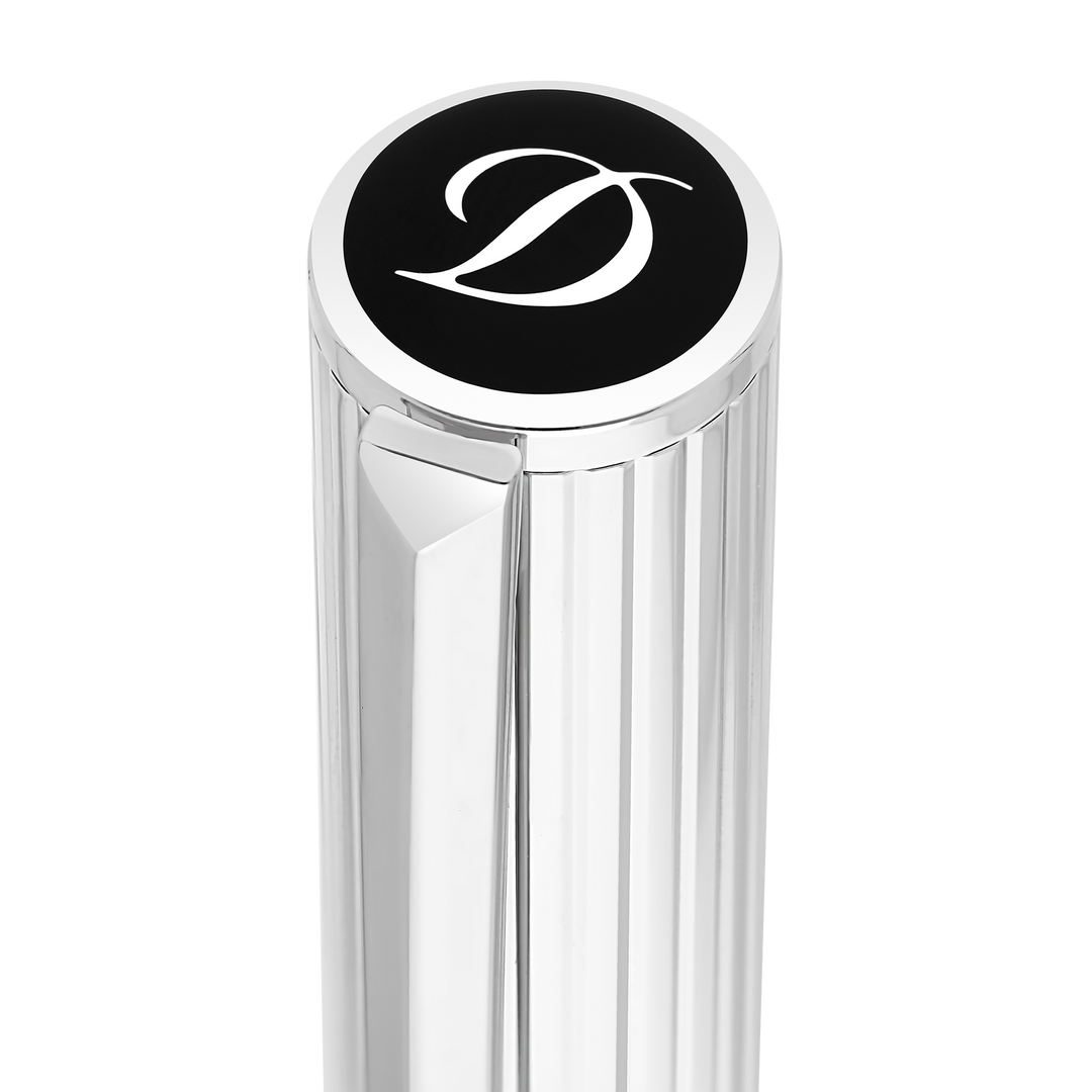 S.T. Dupont Initial Rollerball Black & Chrome 272201 4