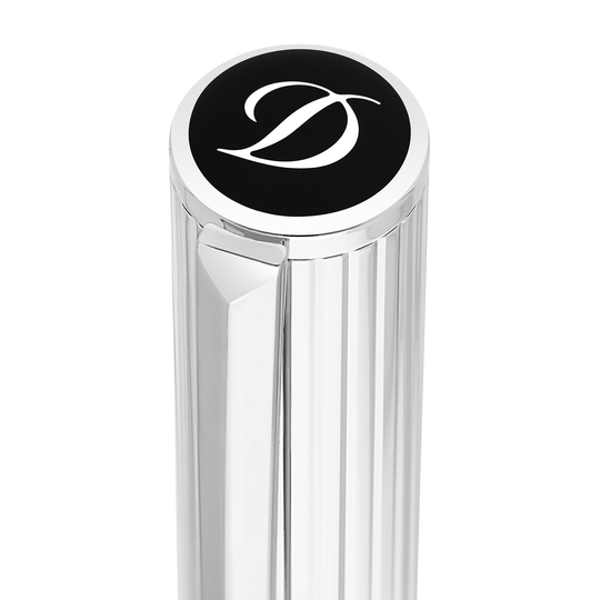 S.T. Dupont Initial Rollerball Black & Chrome 272201 4