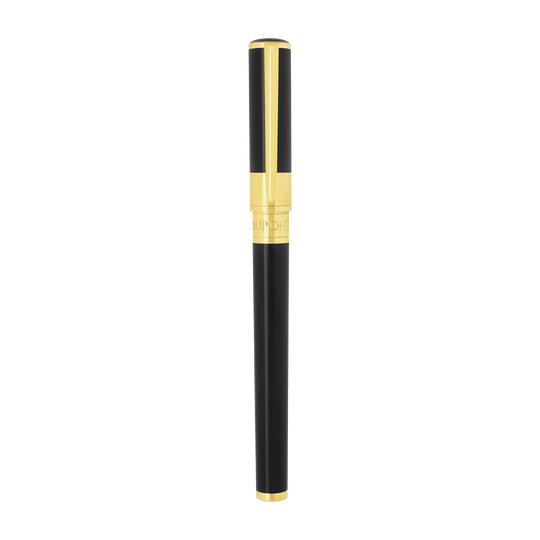 S.T. Dupont Initial Rollerball Black & Golden