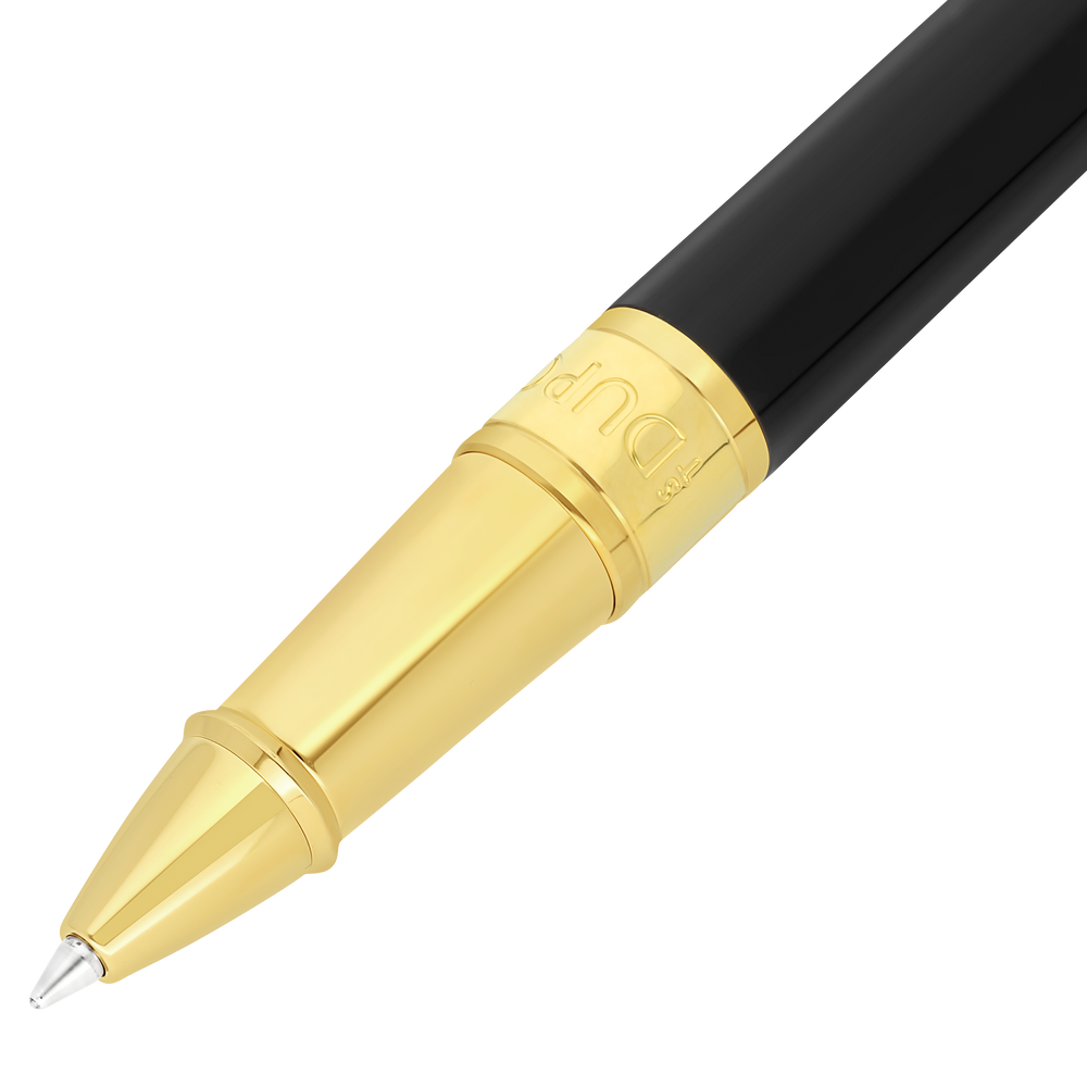 S.T. Dupont Initial Rollerball Black & Golden 2