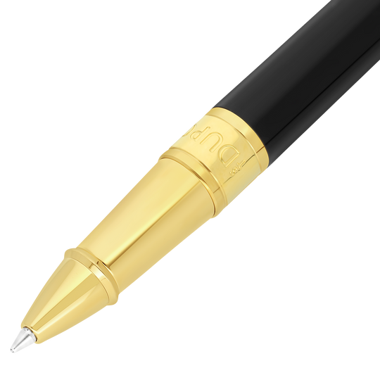 S.T. Dupont Initial Rollerball Black & Golden 2