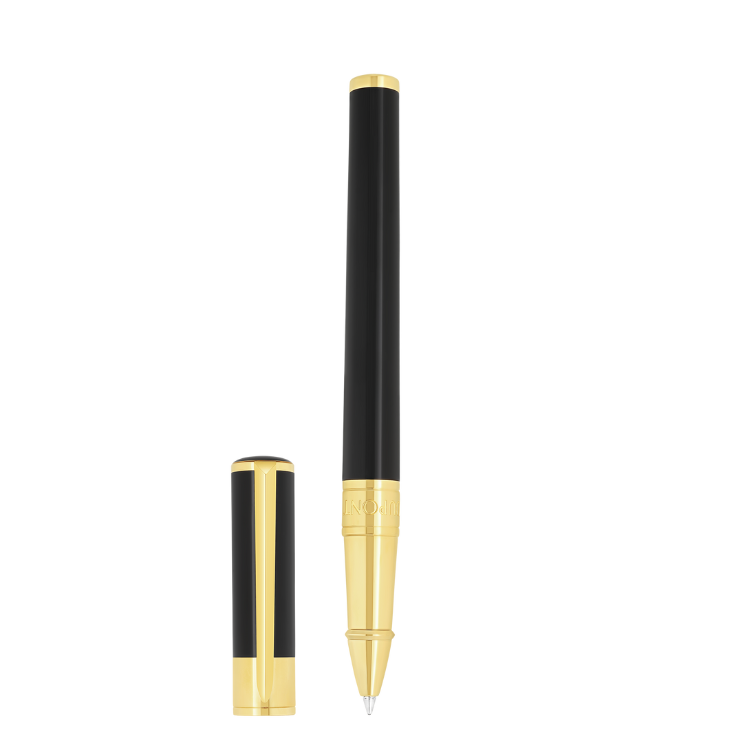 S.T. Dupont Initial Rollerball Black & Golden 3