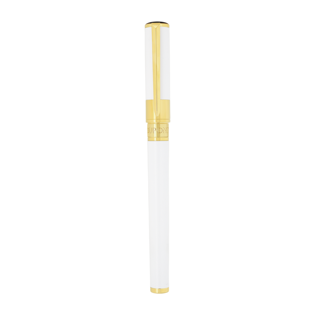 S.T. Dupont Initial Rollerball White & Golden