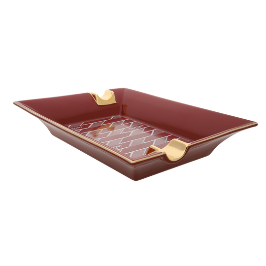 S.T. Dupont Large Ashtray Monogram 1872 Burgundy 2