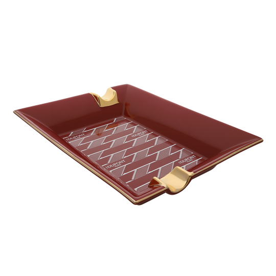 S.T. Dupont Large Ashtray Monogram 1872 Burgundy 3