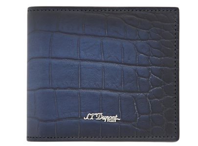 S.T. Dupont Le Grand Atelier Billfold 6 Credit Cards Blue