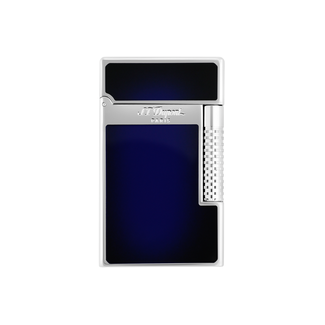 S.T. Dupont Le Grand Ping Blue Palladium Lighter
