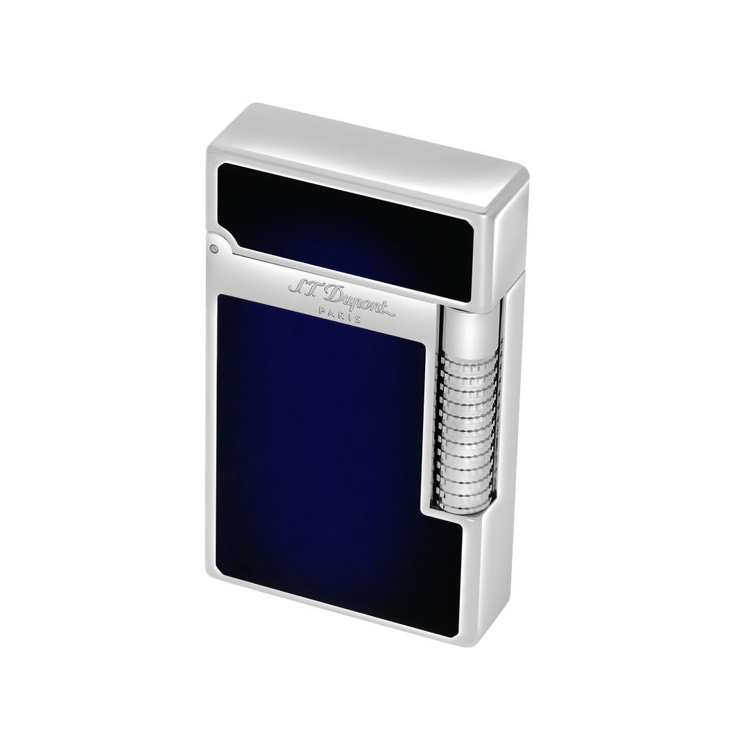 S.T. Dupont Le Grand Ping Blue Palladium Lighter 4
