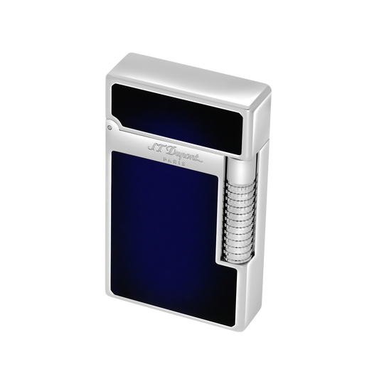 S.T. Dupont Le Grand Ping Blue Palladium Lighter 4
