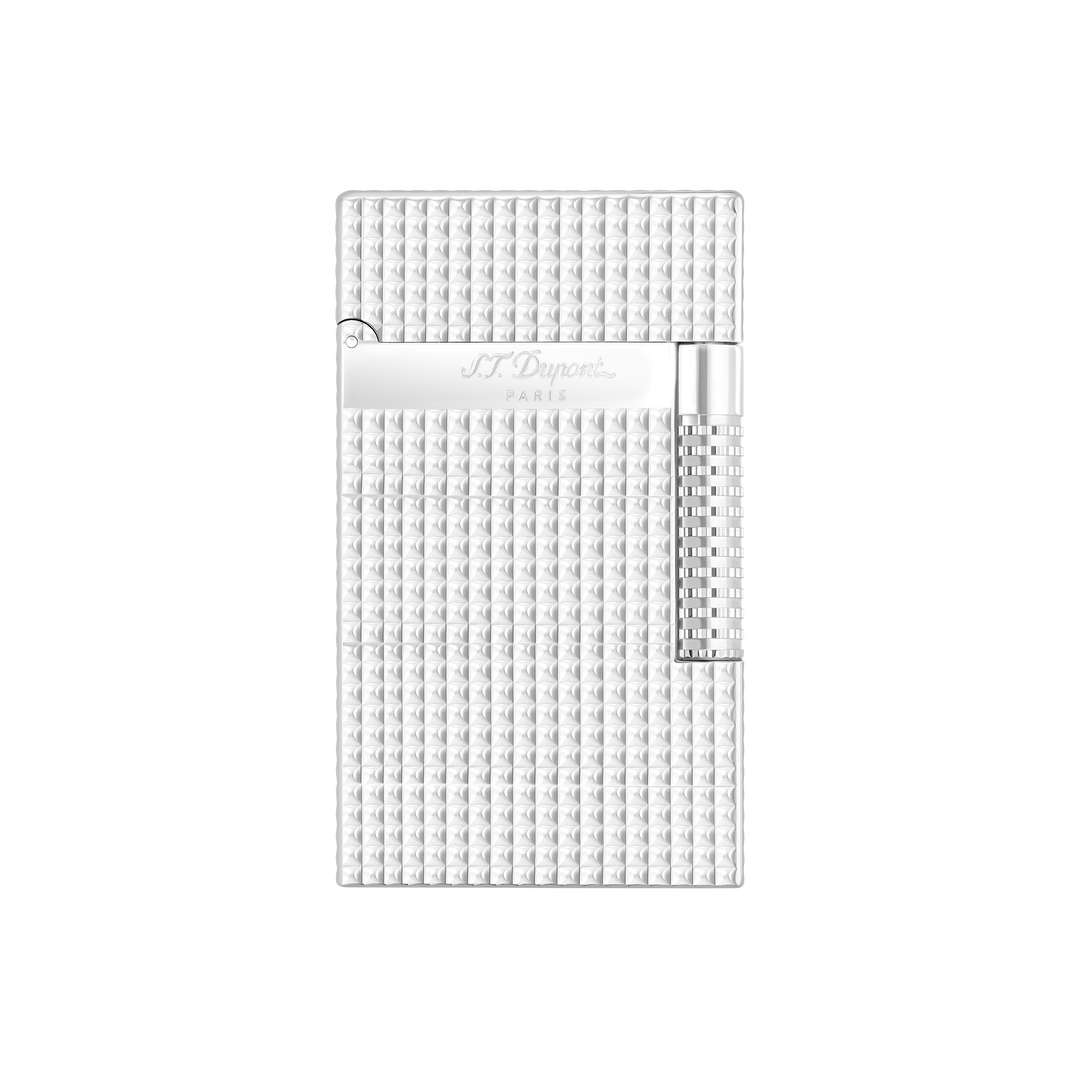 S.T. Dupont Le Grand Ping Diamond Head Palladium Lighter