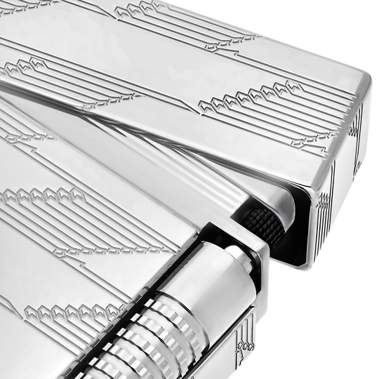 S.T. Dupont Le Grand Ping Monogram 1872 Palladium Lighter 2