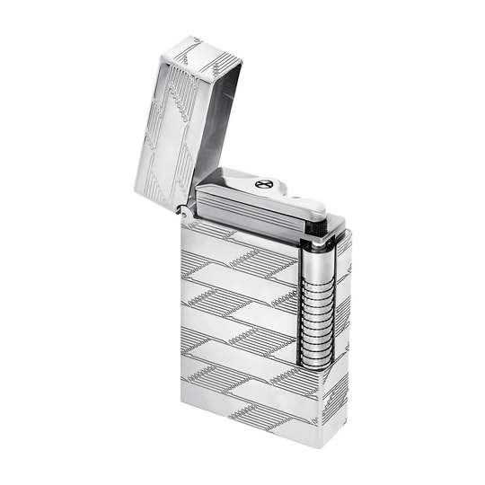 S.T. Dupont Le Grand Ping Monogram 1872 Palladium Lighter 4