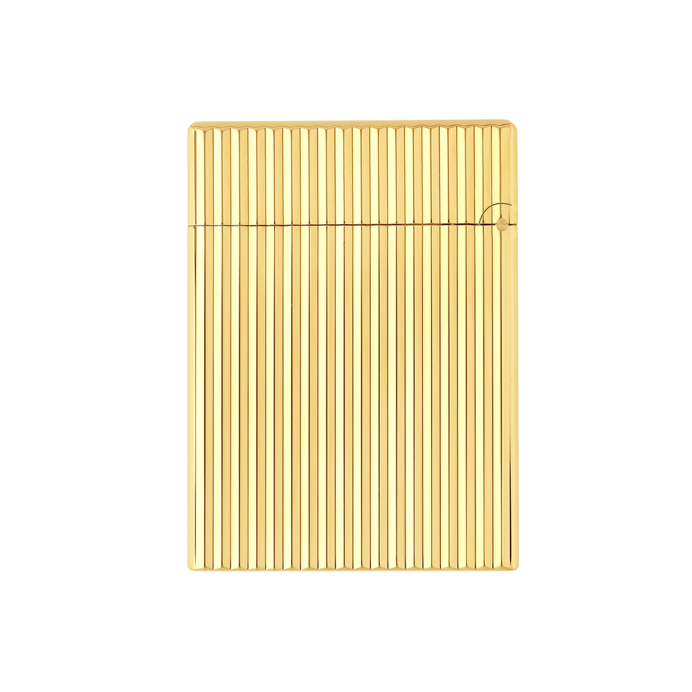 S.T. Dupont Line 1 Vertical Lines Yellow Gold Lighter 2