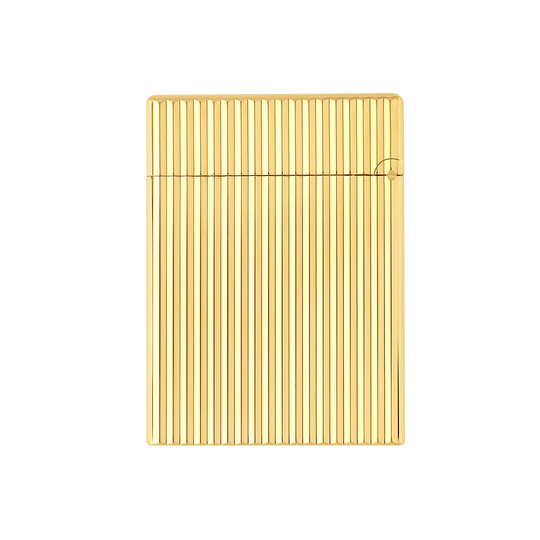 S.T. Dupont Line 1 Vertical Lines Yellow Gold Lighter 2