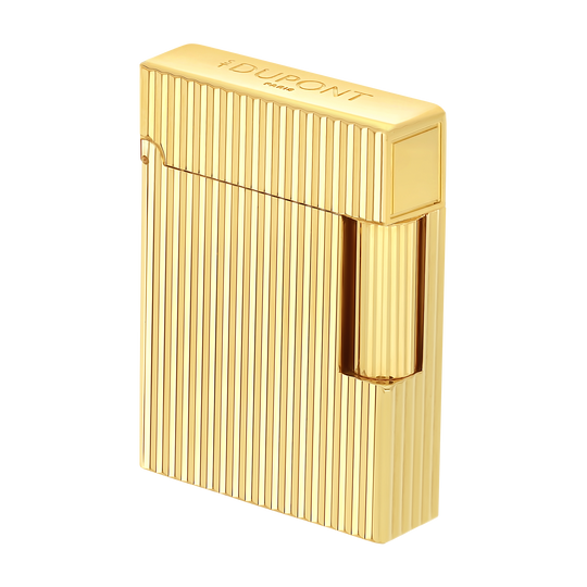 S.T. Dupont Line 1 Vertical Lines Yellow Gold Lighter 4