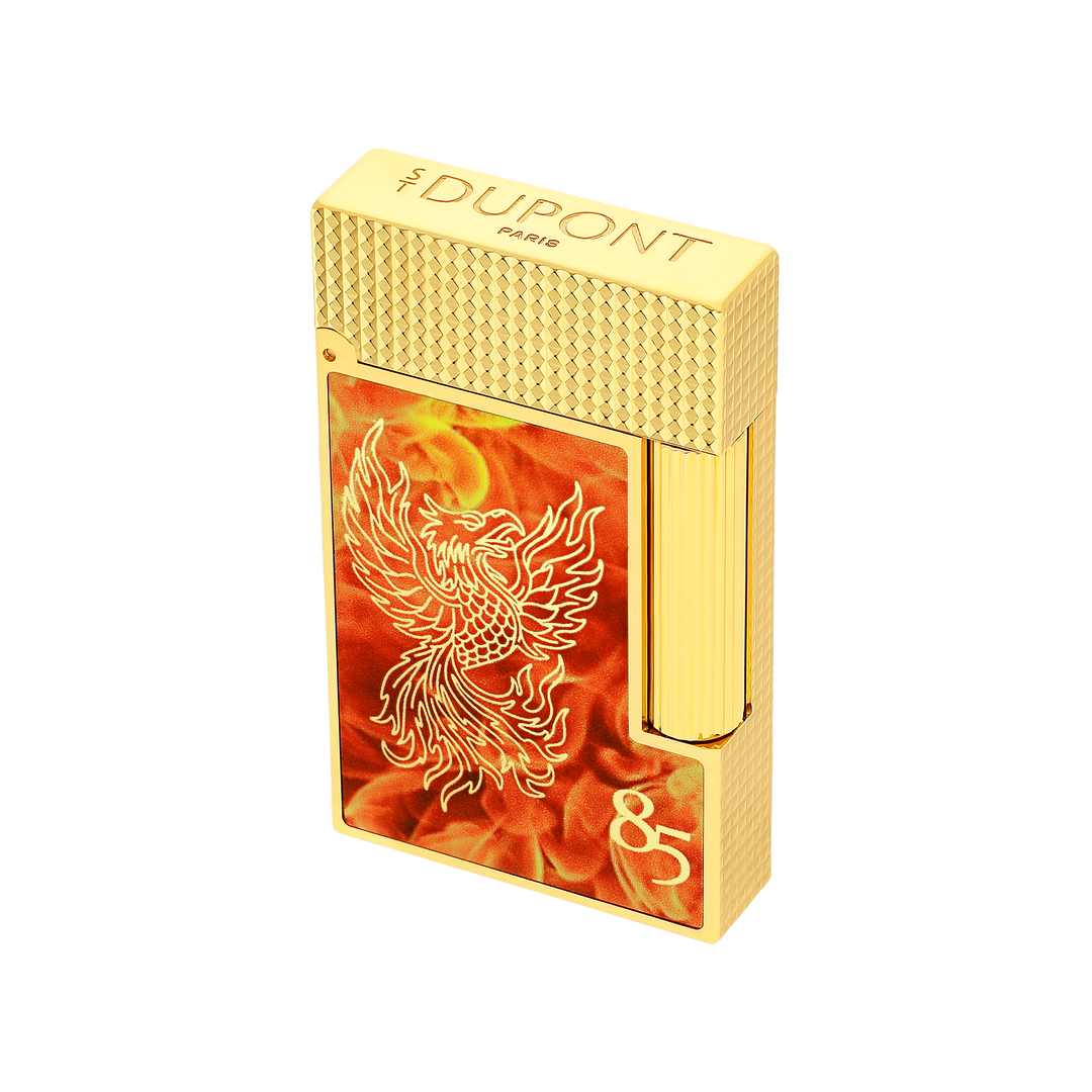 S.T. Dupont Line 2 85th Anniversary Gold Lighter view 4
