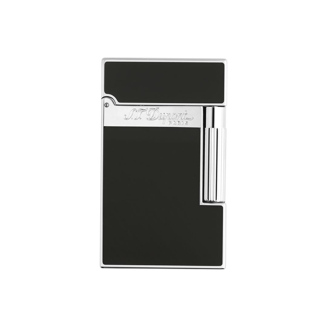 S.T. Dupont Line 2 Black & Palladium Lacquer Lighter